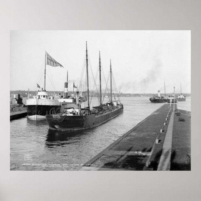 Póster Sault Ste Marie: 1905 (Frente)