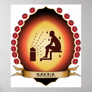 Póster Sauna Mandorla