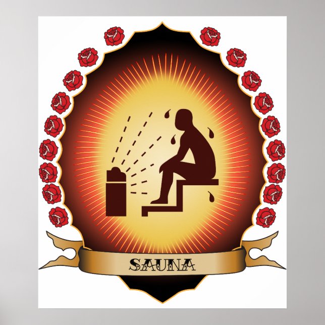 Póster Sauna Mandorla (Frente)