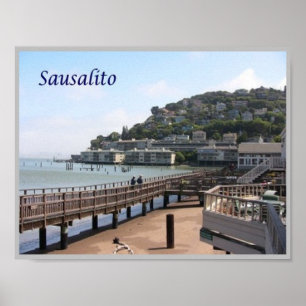 Póster Sausalito - Estados Unidos -