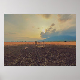 Póster Savanna - Paisaje paisajístico de la naturaleza