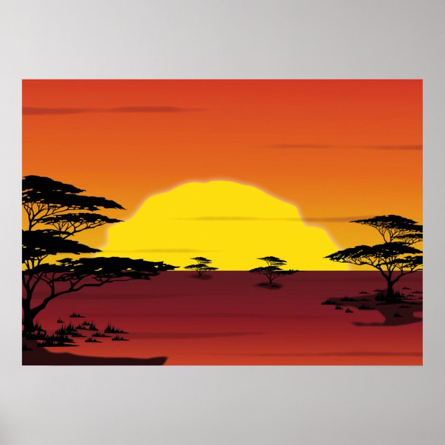 Póster Savannah (Frente)