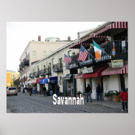 Póster Savannah Georgia