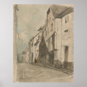 Póster Saverne (1858) James Abbott McNeill Whistler