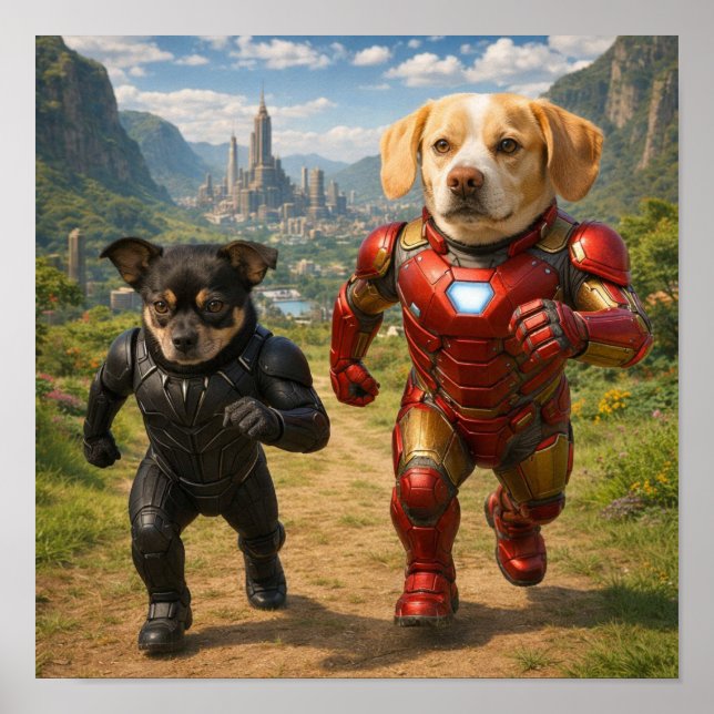 Póster "Saving The World" (Frente)