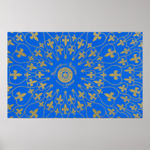 Póster Savon de la Reine Soap Label