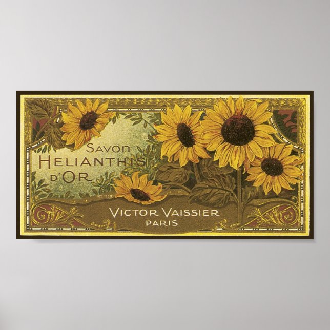 Póster Savon Helianthis (Frente)