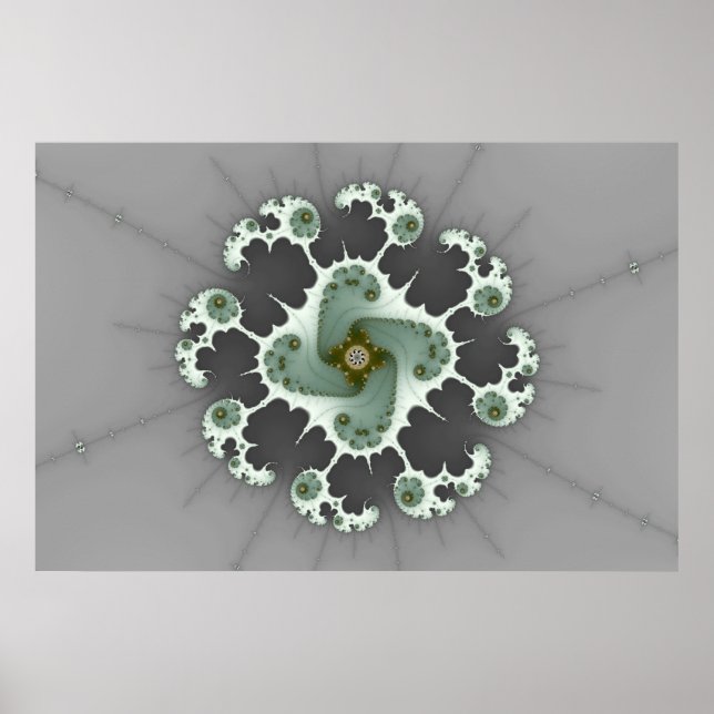 Póster SaWheel - Poster fractal (Frente)