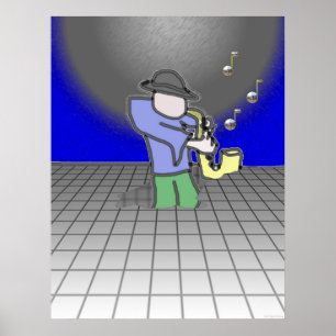 Póster Saxamaphone