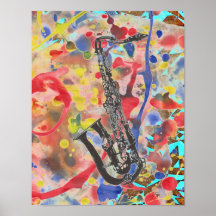 Saxofón Abstracto