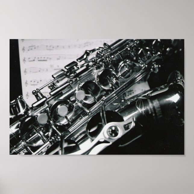Póster Saxophone (Frente)