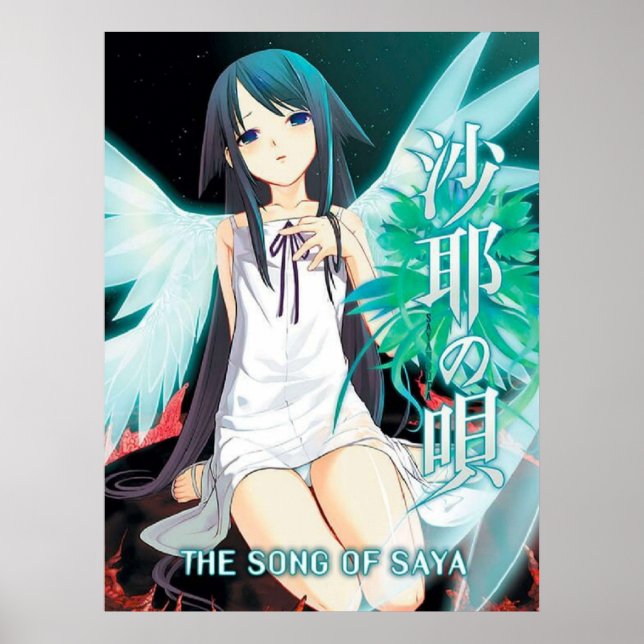 Póster Saya No Uta - La Canción De Saya (Frente)