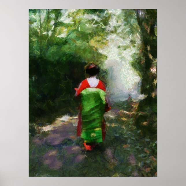 Póster Sayonara Maiko-san (Frente)