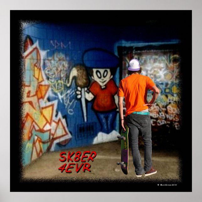 PÓSTER SBA105P.SK8ER 4EVR. (Frente)