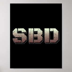 Póster Sbd Squat Bench Deadlift Power