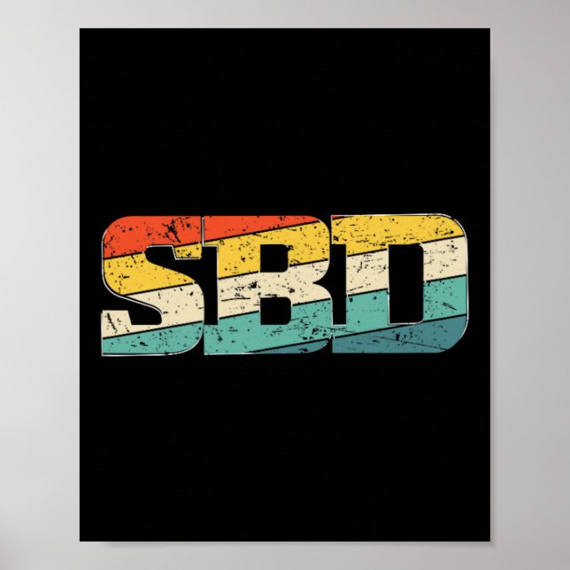 Póster Sbd Squat Bench Deadlift Power (Frente)