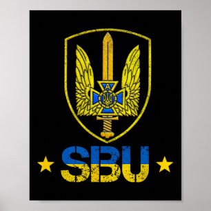Póster Sbu Ucrania Grupo Alfa Fuerzas Especiales Spetsnaz