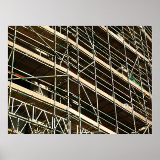 Póster Scaffolding