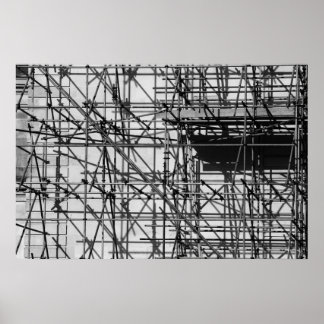 Póster Scaffolding