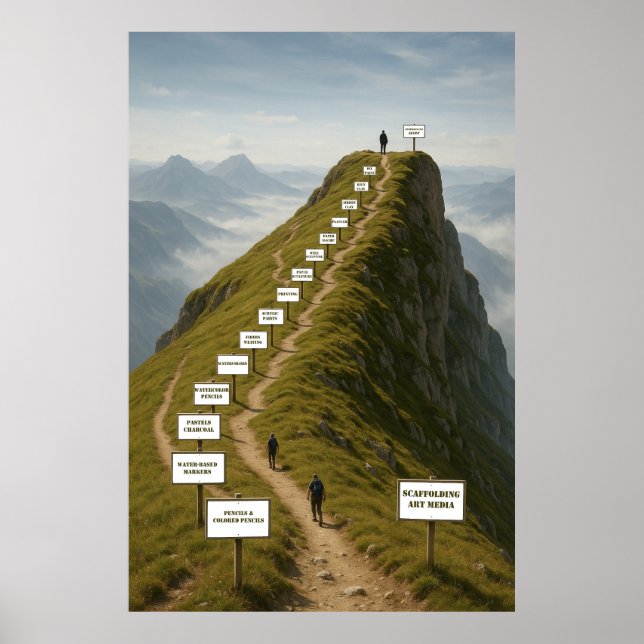 Póster Scaffolding Media (Frente)