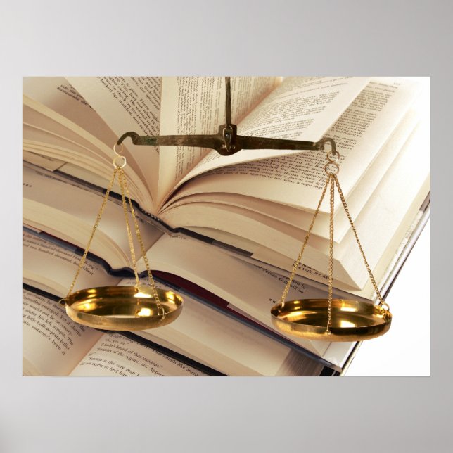 Póster Scales Of Justice (Frente)