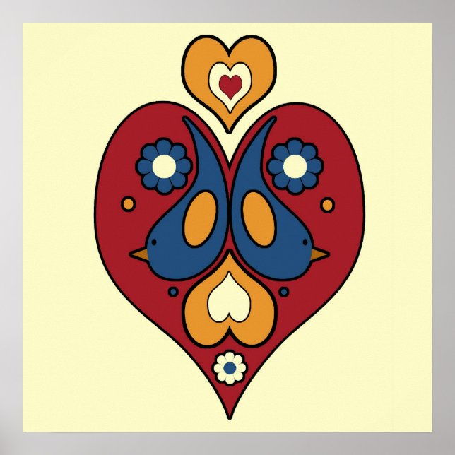 Póster ScandiBirds (Frente)