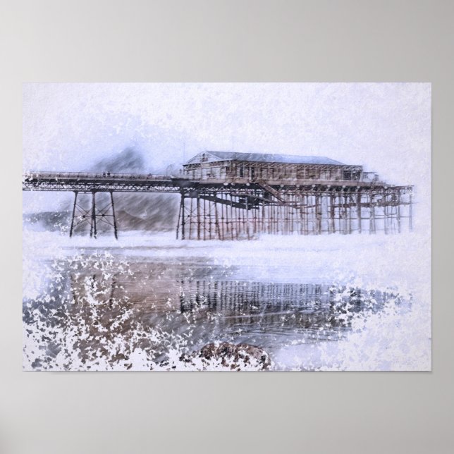 Póster Scarborough: El muelle de North Bay (Frente)