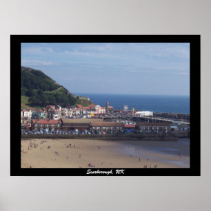 Póster Scarborough, poster BRITÁNICO