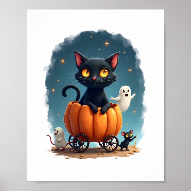 Póster Scarecrow Cat Sentinel (Frente)