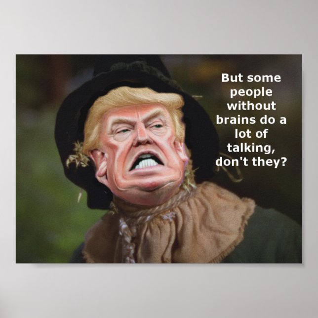 Póster Scarecrow Trump (Frente)