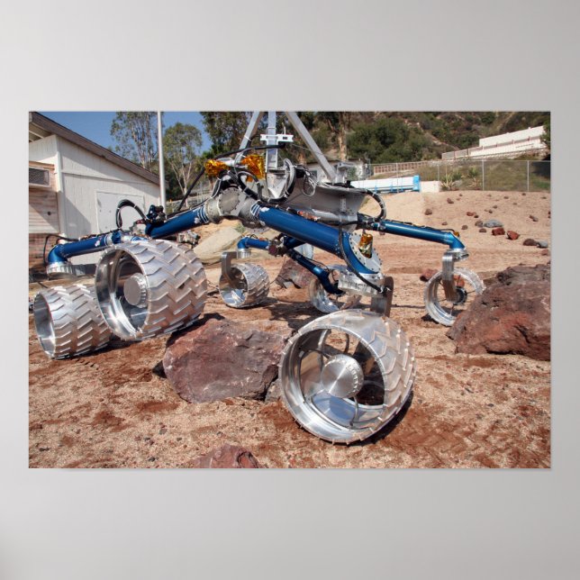 Póster Scarecrow, un modelo de pruebas de movilidad (Frente)