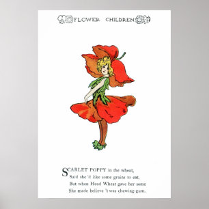 Póster Scarlet Poppy