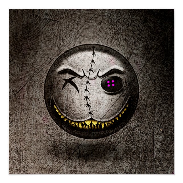 Poster Scarmoji Vintage (Anverso)