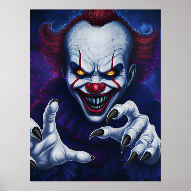 Póster Scary Clown Poster (Frente)