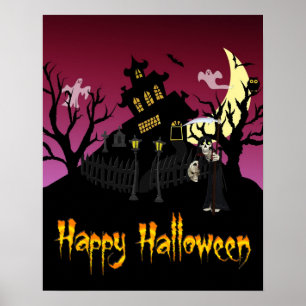 Póster Scary Halloween