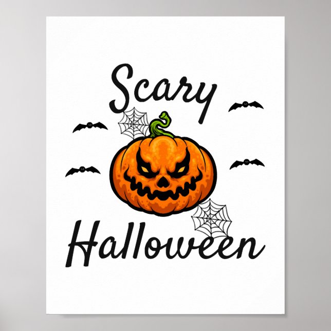 Póster Scary Halloween (Frente)