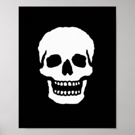 Póster Scary Laughing Skull