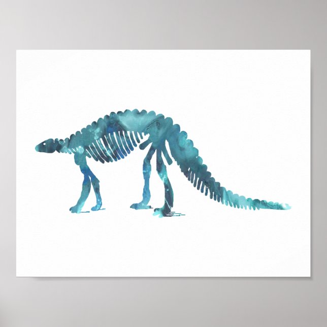 Póster scelidosaurus skeleton (Frente)