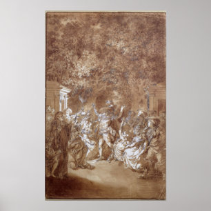 Póster Scene from of 'The Marriage of Figaro'