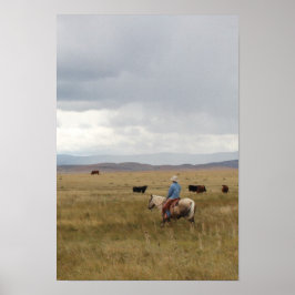 Póster Scenic Wyoming Ranch Poster