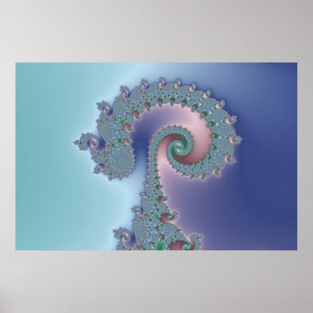 Póster Sceptor - Poster fractal (Frente)
