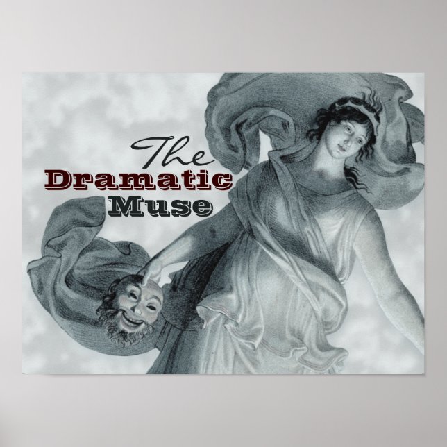 Póster Schadow El dramático Poster de la musa CC0396 (Frente)