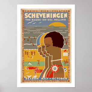 Póster Scheveningen