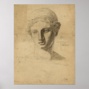 Póster Schiele - Busto Antiguo 1906