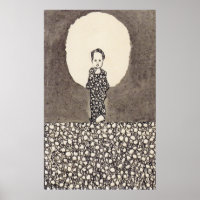 Schiele - Child With Nimbus On A Flower Meadow 190