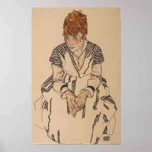 Póster Schiele - Cuñada del artista Adele Harms…