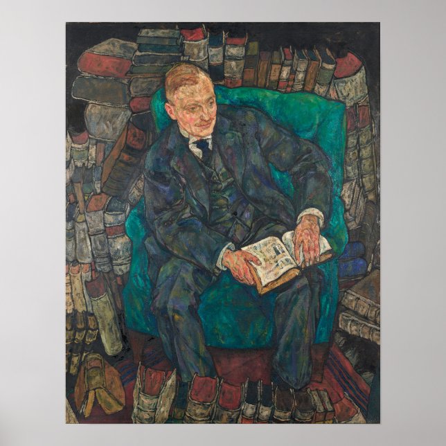 Póster Schiele - Dr. Hugo Koller (Frente)