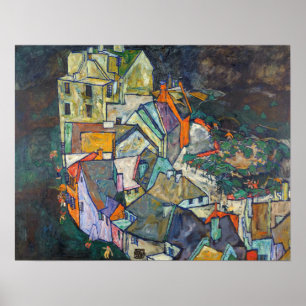 Póster Schiele - Fin De Pueblo