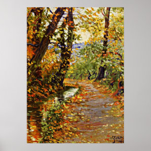 Póster Schiele - Winding Brook