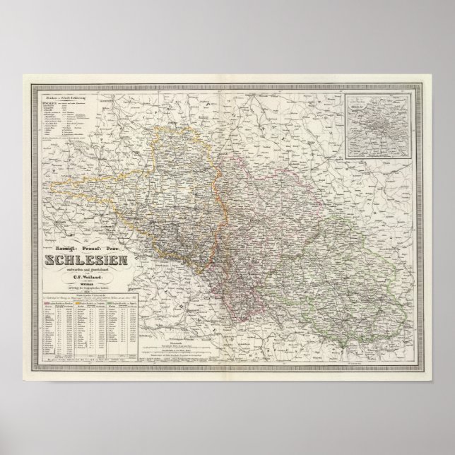 Póster Schlesien (Frente)